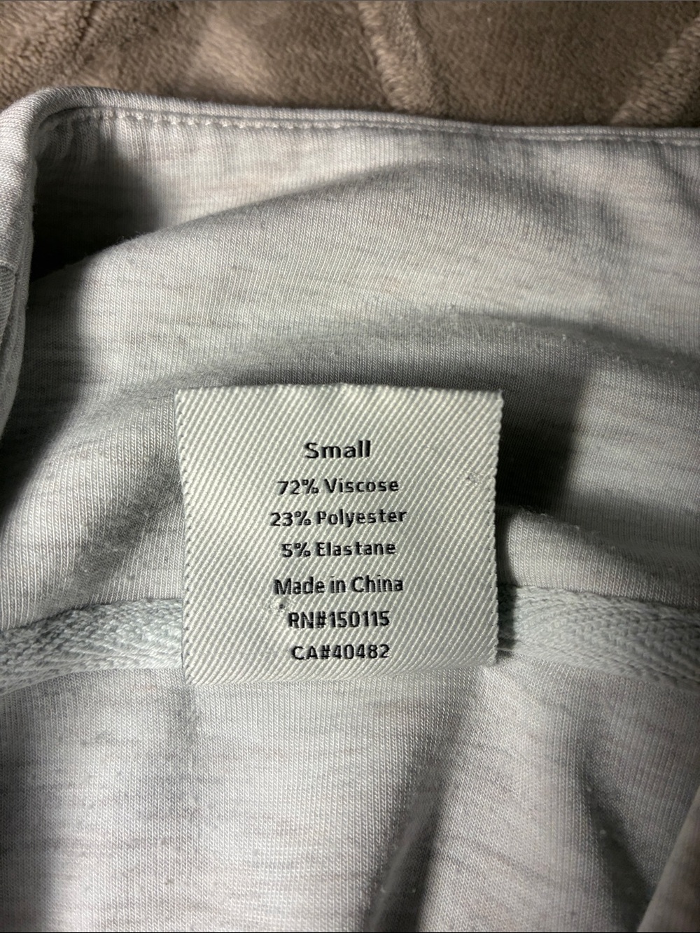 Varley Davidson Sweat Heather Gray Quarter-Zip Pullover Sweatshirt Women’s Sz S - Picture 11 of 11